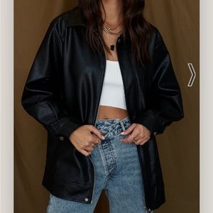 New 12th Tribe Wilson Vegan Leather Jacket